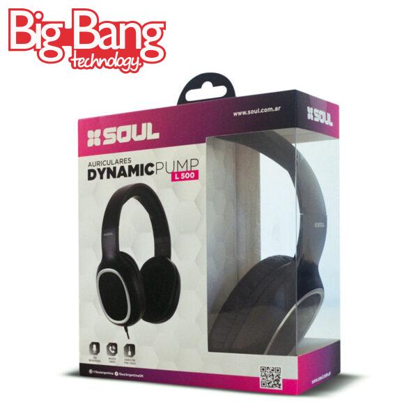 Auricular Vincha Dynamic PUMP (C/ Cable) Marca Soul SOUL