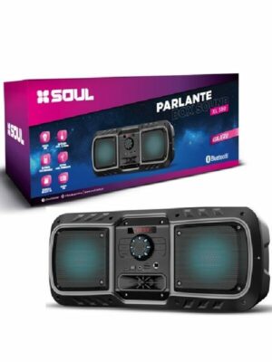 Parlante Box Sound XL350 Marca Soul Btt / Luz Led / Usb / Msd / Radio