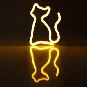 Figuras de Neon LED - Gato - Unicornio