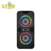 Parlante Bluetooth 4'' X2 RGB Giratorios - 5 efectos karaoke - Batería 3000mah - Pack retail - 34,6x16,8x13,5cm Parlante Bluetooth 4'' X2 RGB Giratorios - 5 efectos karaoke - Batería 3000mah - Pack retail - 34,6x16,8x13,5cm