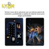 Ventilador Proyector Holograma 3D 50Cm 4 Aspas 48wts  Giro 360° New APP WIfi