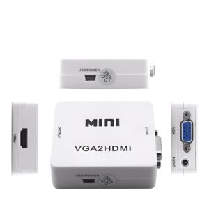 Conversor Vga + Audio A Hdmi (Vga2Hdmi)