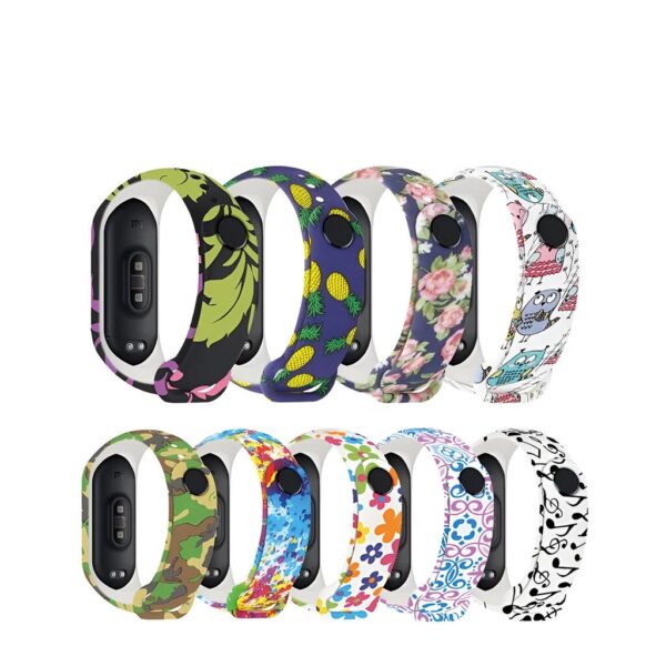 Malla Silicona Mi Band 3/4 Niños Motivos Varios