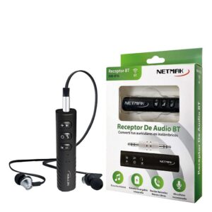 Receptor De Audio Bluetooth Mic Incorporado Con Comando