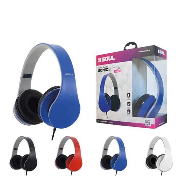 Auricular Vincha Sonic Shock L600 Marca Soul