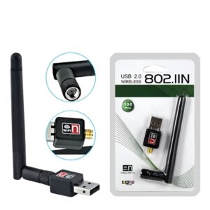 Placa Usb Wifi 300 Mbps Generica c/ Antena