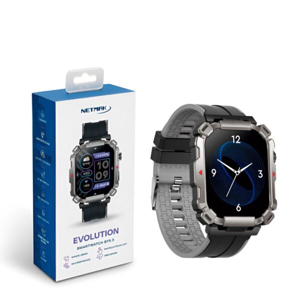 Smartwatch Bluetooth 2'' Evolution Bt5.3
