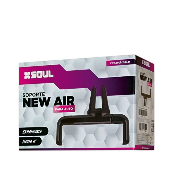 Soporte Para Auto Ventilacion Air Hasta 6° SOUL Soporte Para Auto Ventilacion Air Hasta 6° SOUL