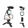 kit Streaming Soporte 4 en 1 para Celular Escritorio