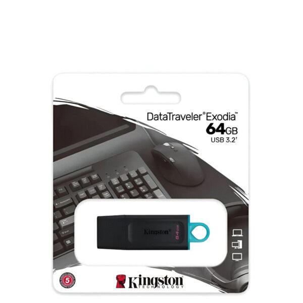 Pendrive Kingston 64 USB 3.2 Exodia ORIGINAL Pendrive Kingston 64 USB 3.2 Exodia ORIGINAL