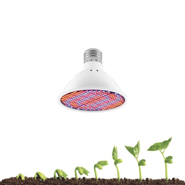 Lampara Luz Led Crecimiento 30 W Cultivo Plantas Indoor (200 LED)