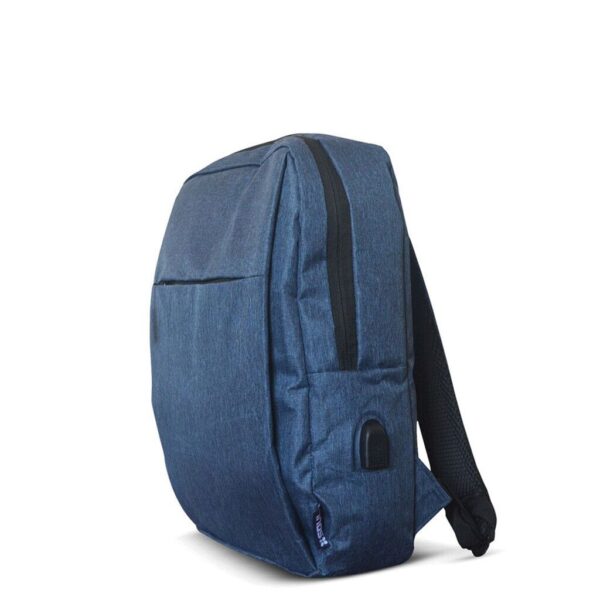 MOCHILA SOUL S01 NOTEBOOK 15.6'' NEGRO/AZUL/GRIS CON USB