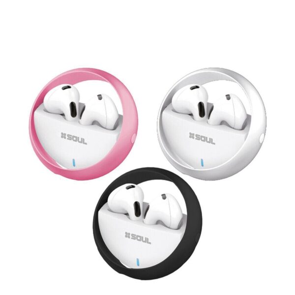 Auricular Bluetooth Sonido HD 5.2 TWS1200 Con Base Giratoria --