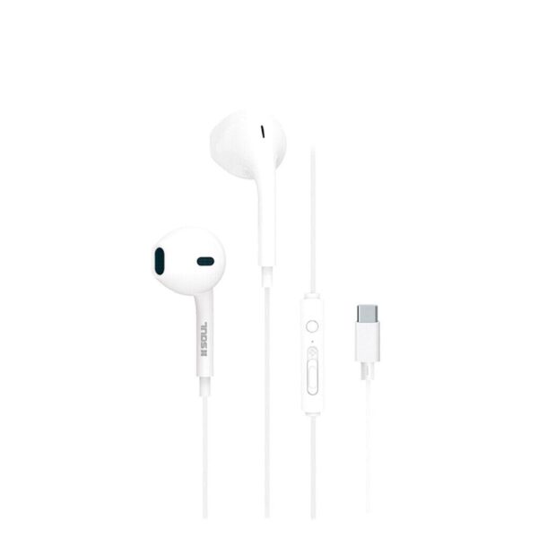 Manos Libres S389 Tipo ''C'' C/ Volumen Rigido Marca SOUL --