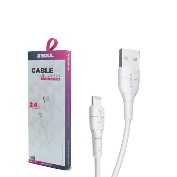 Cable Classic iPhone Marca SOUL --