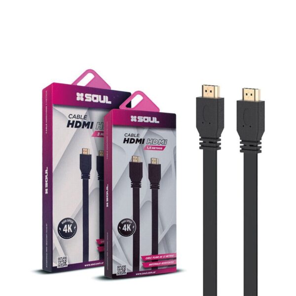 Cable HDMI HI-SPEED PVC 1.5Mts Cable HDMI HI-SPEED PVC 1.5Mts