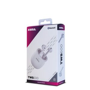 Auricular Bluetooth 5.2 TWS600 3.5Hs Con Base 10Hs