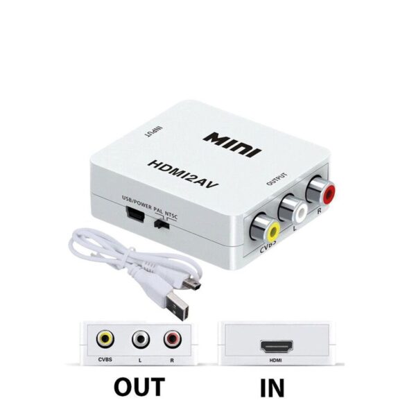 Conversor HDMI a RCA 1080P - NMHD4