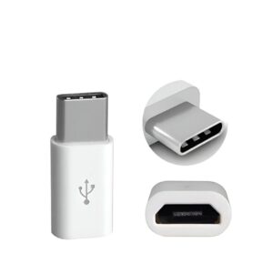 Tficha Tipo C A Micro Usb 5 Pines Shell Skad16