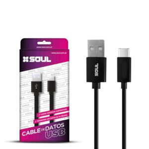 Cable Carga Rapida Tipo C 1M Marca SOUL