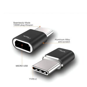 Adaptador TipoC (m) a Micro USB (h)