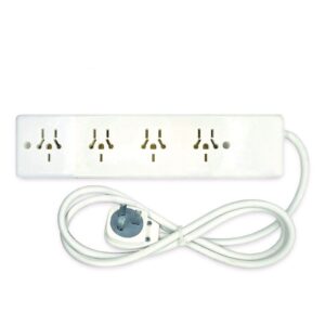 Zapatilla 4 Bocas Multinorma Cable x 3M