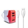 Cargador Ultra Ligthning 3.1A 3 USB Qualcomm 3.0 Marca SOUL Premium OFERTA 00