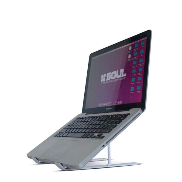 Base Soporte Para Notebook Plegable ZB11 Negra
