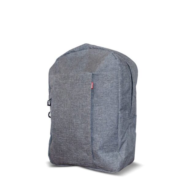 Mochila Notebook Cierre Vertical 15.6 - Gris / Negra SOUL