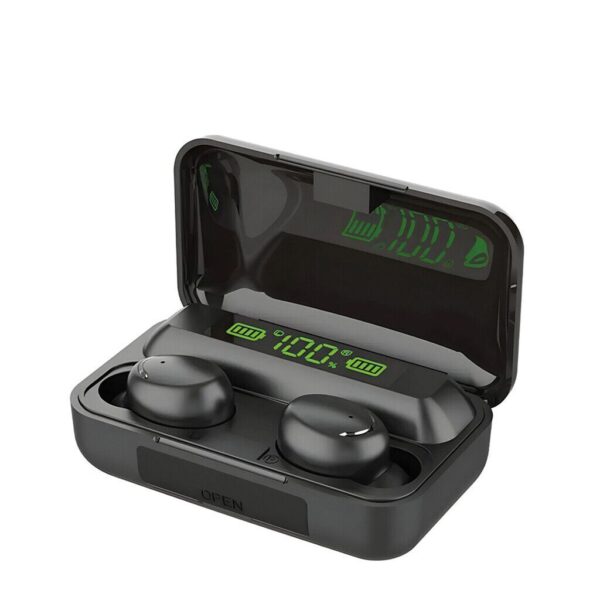 Auricular F95 Pro Bluetooth 5.3 TWS Con Power Bank (vienen descargados)