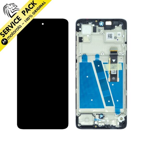 SERVICE PACK MODULO MOTO G72 C/ MARCO (100% ORIGINAL) XT2255