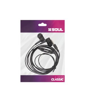 Manos Libres S49 In-Ea rC/ Volumen NEGRO Marca SOUL --