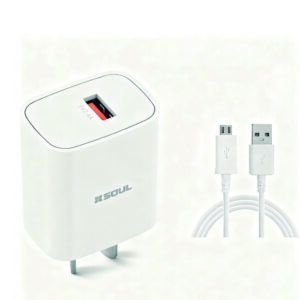 Cargador Viajero USB 2.4A C/ Cable Micro BOX -- Cargador Viajero USB 2.4A C/ Cable Micro BOX --