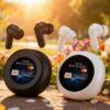 Earbuds Bluetooth C/ Base Pantalla - ANC - Comandos IA- LYONiTECH Earbuds Bluetooth C/ Base Pantalla - ANC - Comandos IA- LYONiTECH