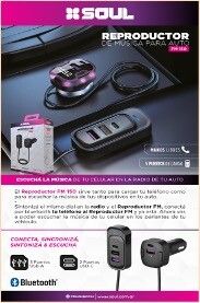 Transmisor Fm Con Bluetooth, Cargador Con 5 puertos (inc extensor)