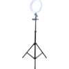 Aro Luz 11'' Leds Selfie Ring c/ Espejo y Tripode 2mts