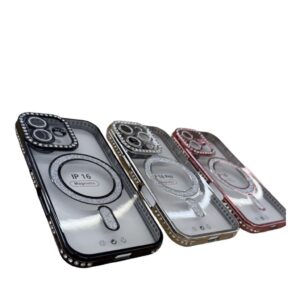 Protector Magsafe STRASS Transparente iPhone 17