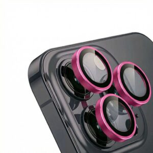Protector Camara Liso iPhone 16 / 16 Plus Rosa