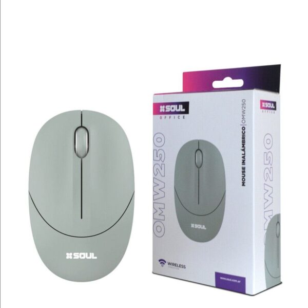 Mouse Inalambrico W250 1600 DPI Verde -- Mouse Inalambrico W250 1600 DPI Verde --