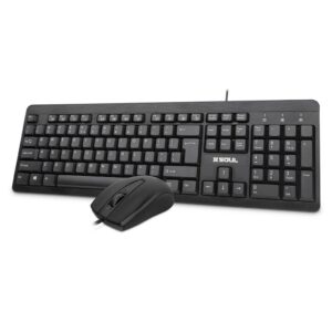 Kit Teclado + Mouse USB SOUL Office W150 Negro
