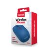 Mouse Inalambrico Diseño Curvo - MAXELL - MOWL100 - 1200 DPI AZUL
