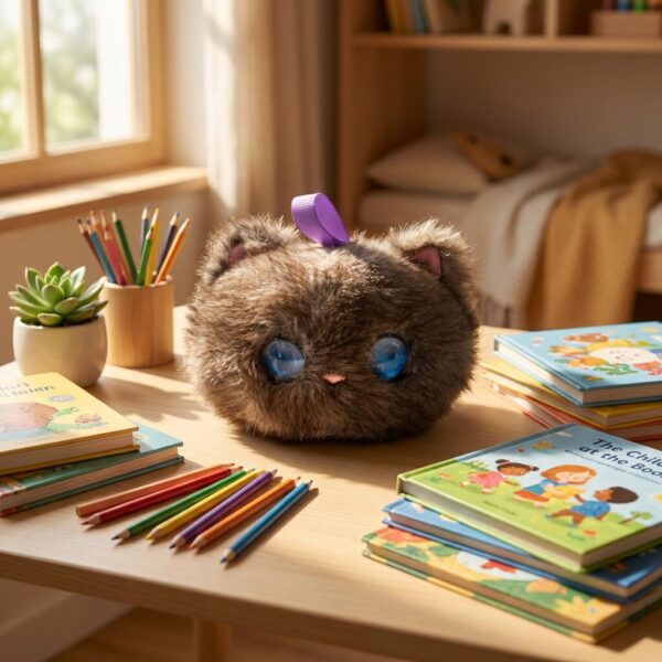 Mascota Inteligente - LYON AI Toy Play - GATO Gris Japeado