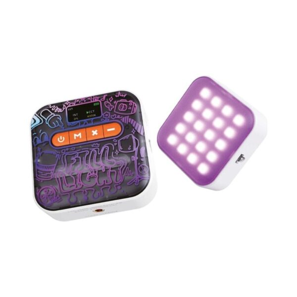 Luz Led RGB Portátil con Clip Display Soul JL60 Luz Led RGB Portátil con Clip Display Soul JL60