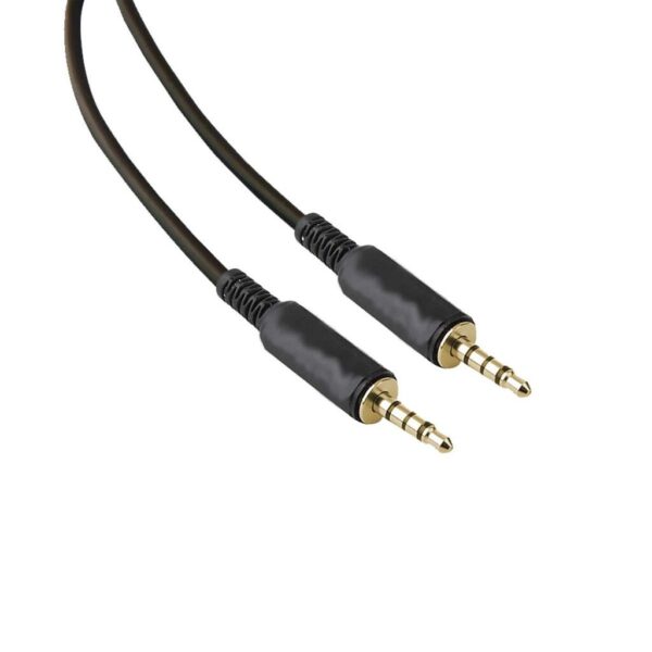 Adaptador Audio 3.5mm a 3.5mm 2M Soul Negro Adaptador Audio 3.5mm a 3.5mm 2M Soul Negro