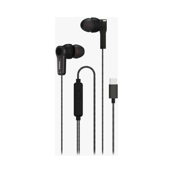 Manos Libres con Corte S99 Type-C Soul Negro Manos Libres con Corte S99 Type-C Soul Negro