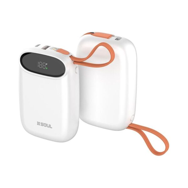 Power Bank Pro 100 C/ Display 10000Mah 22,5w QC Blanco Power Bank Pro 100 C/ Display 10000Mah 22,5w QC Blanco