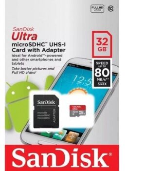 Memoria Micro Sd Sandisk 32Gb C10 Memoria Micro Sd Sandisk 32Gb C10