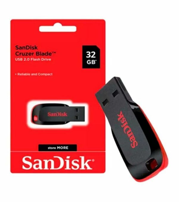 Pendrive Sandisk Cruzer Blade 32gb