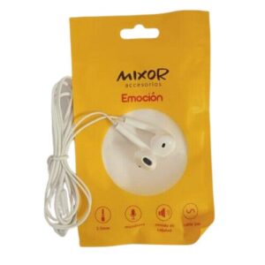 Auricular Manos Libres Silicona -EMOCION - MIXOR