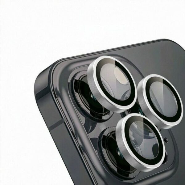 Protector Camara Liso iPhone 17 Plata
